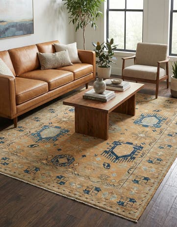 4' 10 x 6' 6 Hand Knotted Kazak Rug