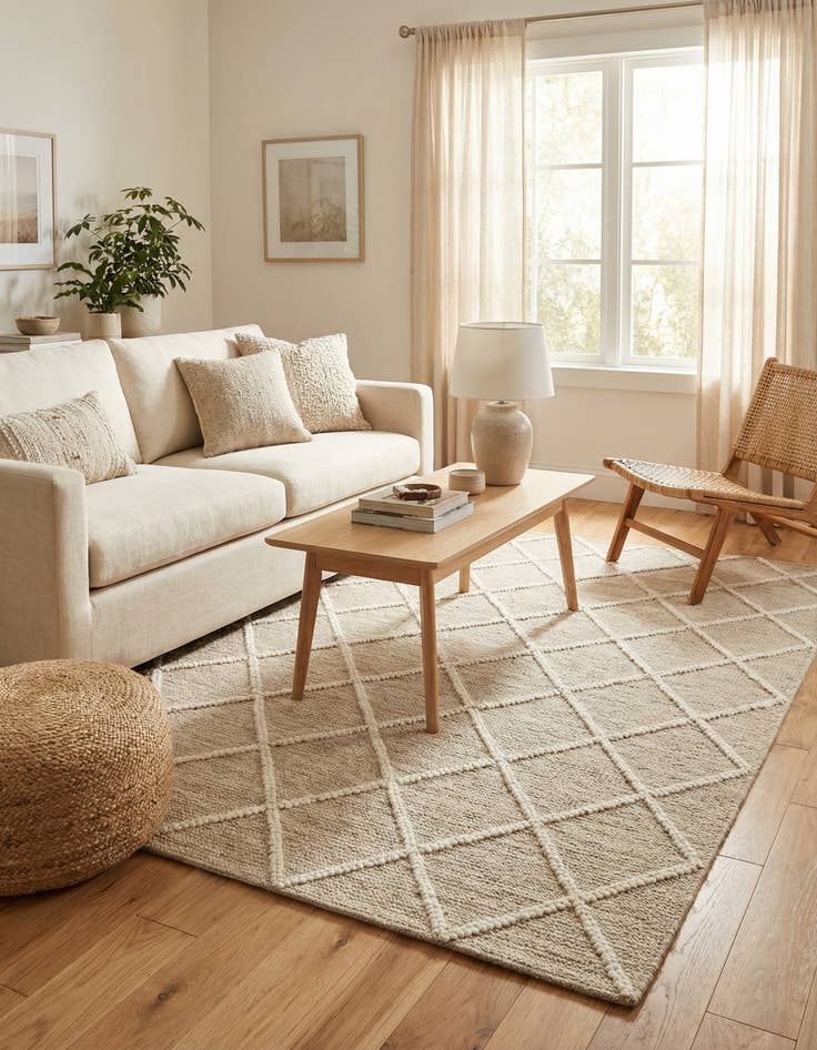 Detail image of 3' 9 x 6' 10  Hand Knotted Jill Zarin Dorset Rug