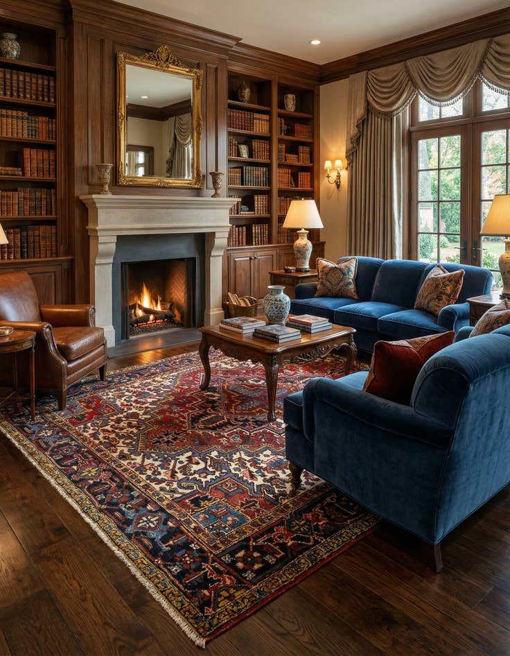 Detail image of 7' 10 x 9' 9 Mehraban Wool Rug