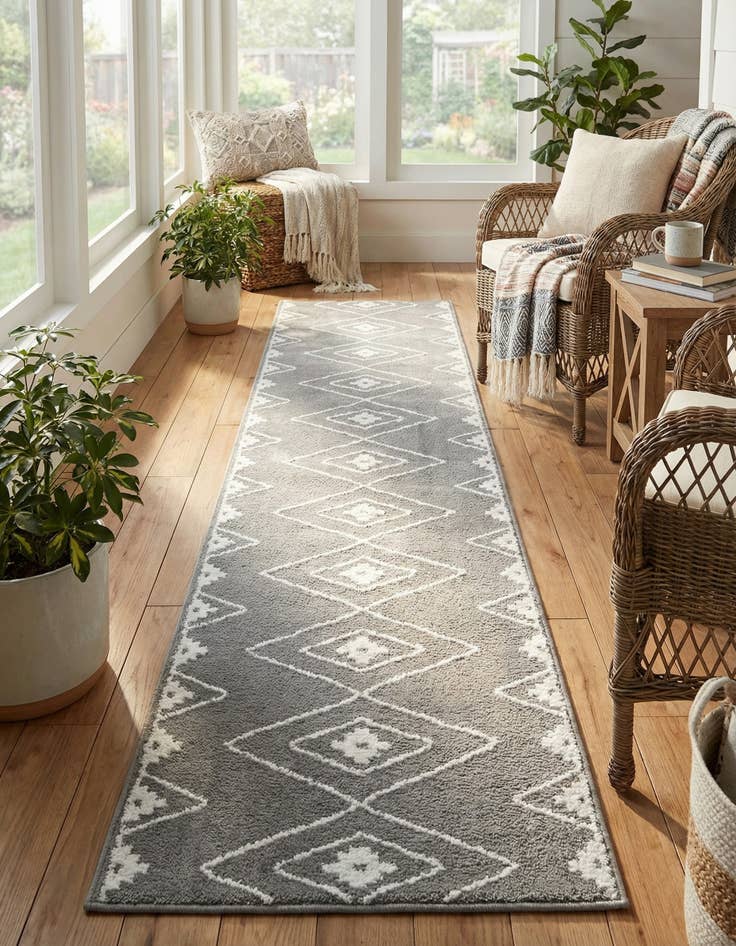 Detail image of  2' 7 x 12' Oslo Runner Rug