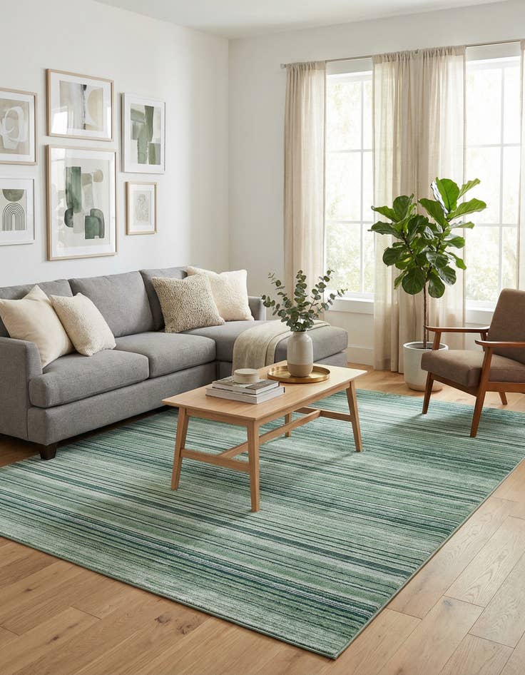 Detail image of 7' 10 x 10' 2 Gemstone Rug