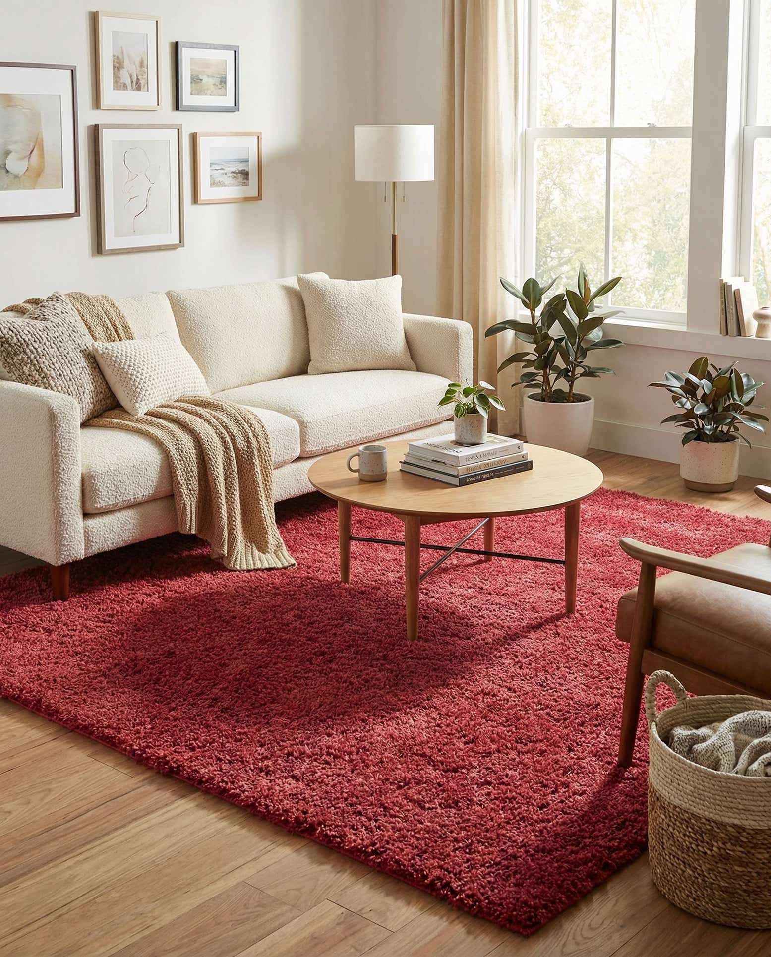 8' x 8' Zermatt Shag Square Rug