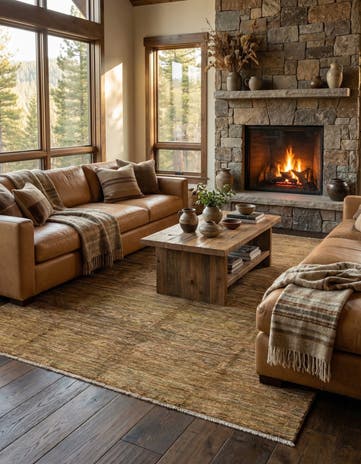 6' 9 x 9' 6 Hand Knotted Kashkuli Gabbeh Wool Rug