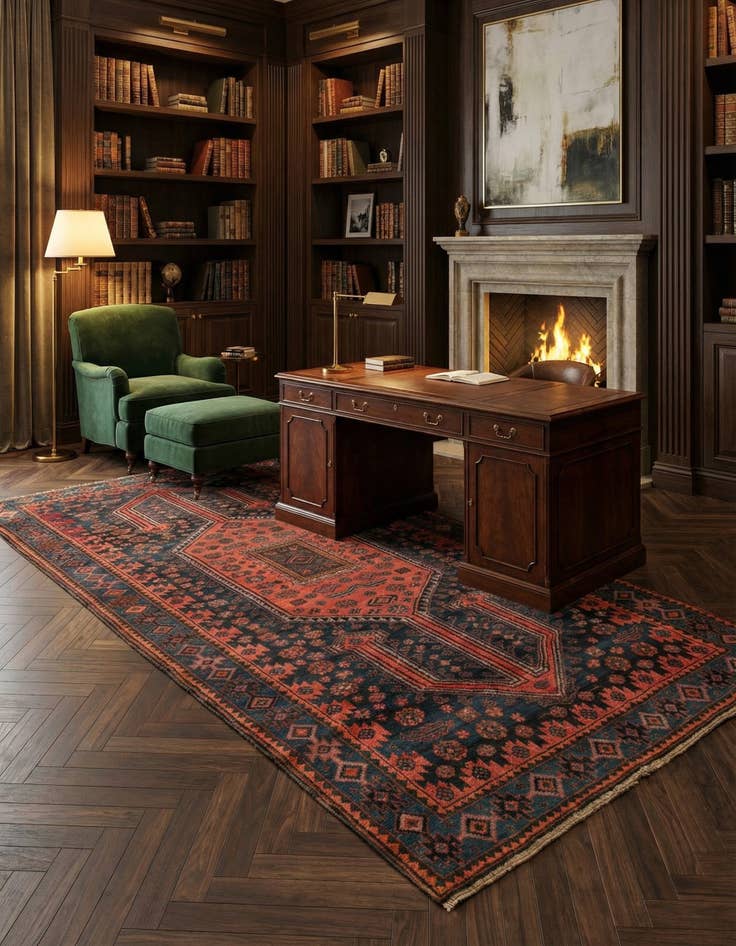 Detail image of 5' 1 x 10' 2 Lori Rug