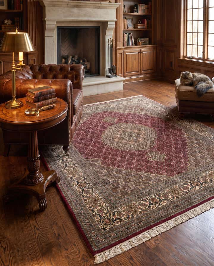 4' 10 x 6' Tabriz Mahi Rug