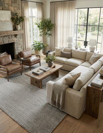 10' x 14' 1 Hand Woven Lattice Wool Rug