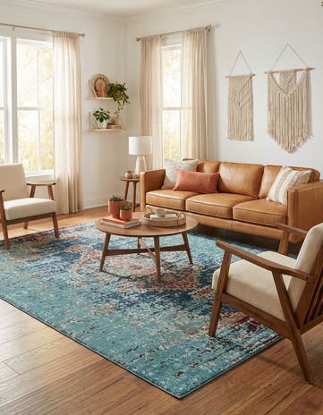 7' x 10' Washable Carnevale Rug