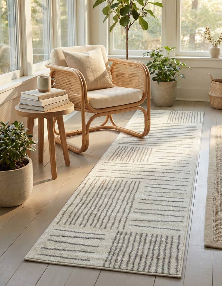 Detail image of 2' x 8' Hanahan Runner Rug