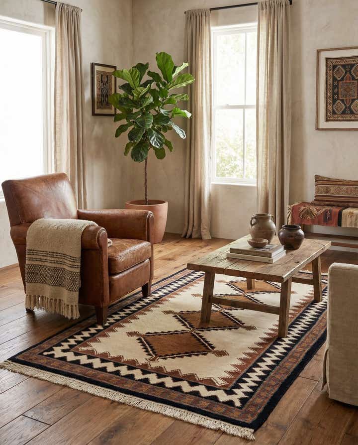 3' x 5' 2 Hand Knotted Ferdos Wool Rug