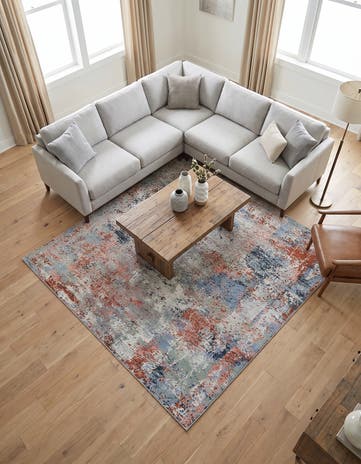Kamala Washable Square Rug