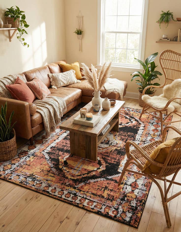 Detail image of 9' x 12' Tagine Rug