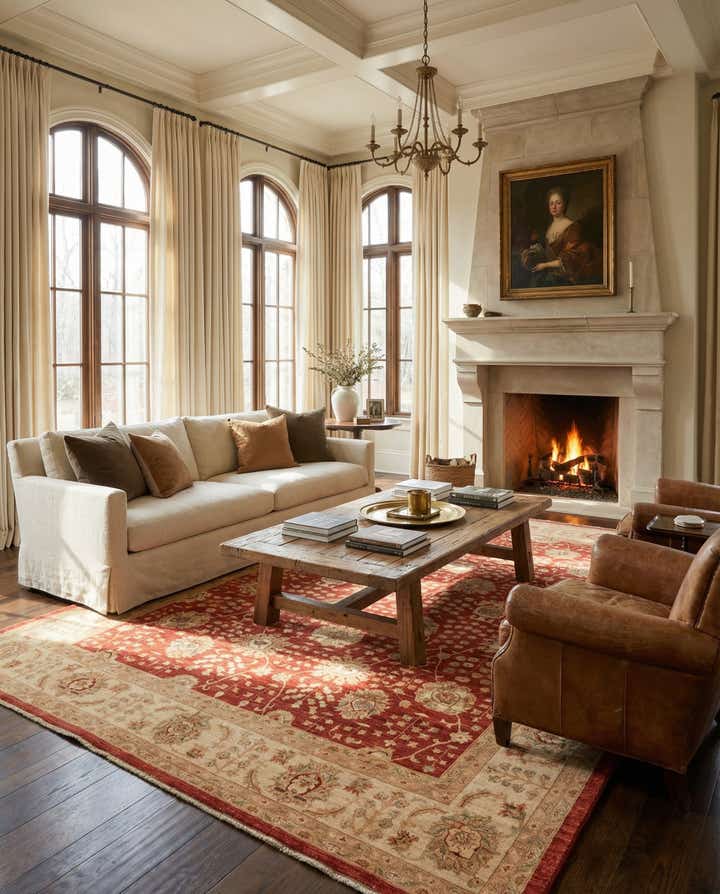 10' x 12' 10 Hand Knotted Peshawar Ziegler Rug