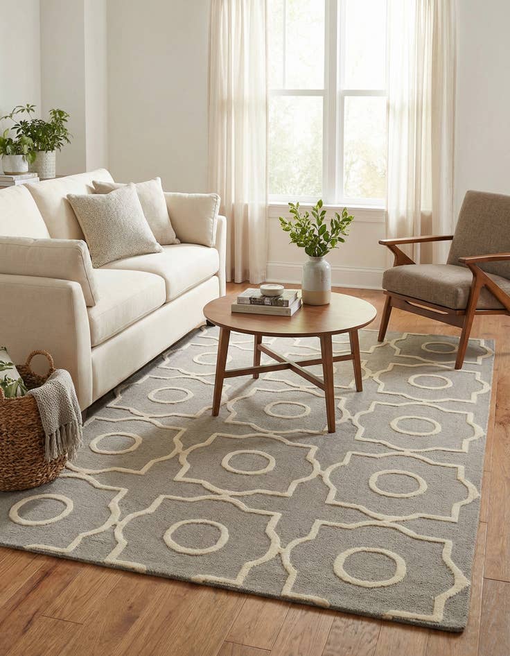 Detail image of 4' 11 x 7' 11 Luna Rug
