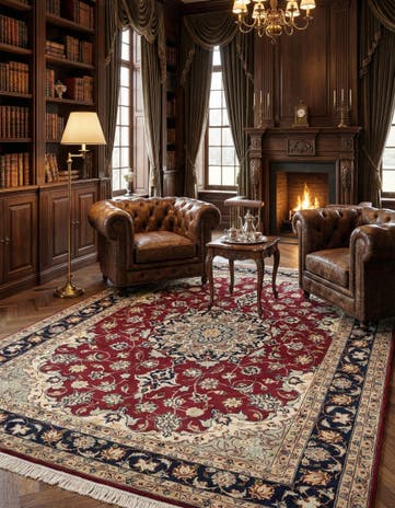 5' x 6' 9 Tabriz Rug