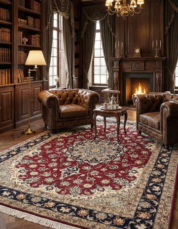 5' x 6' 9 Tabriz Rug