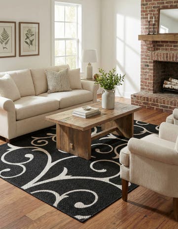 6' 4 x 9' Georgia Rug