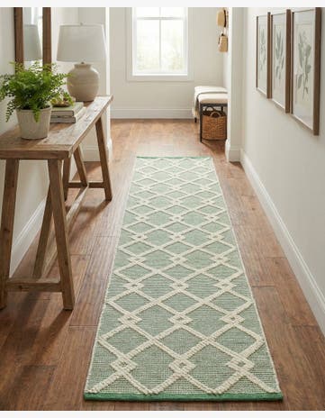 2' x 8' Hand Knotted Jill Zarin Dorset Runner Rug
