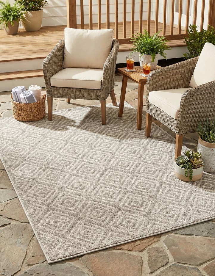 4' x 6' Easy-Clean Sabrina Soto Indoor / O...