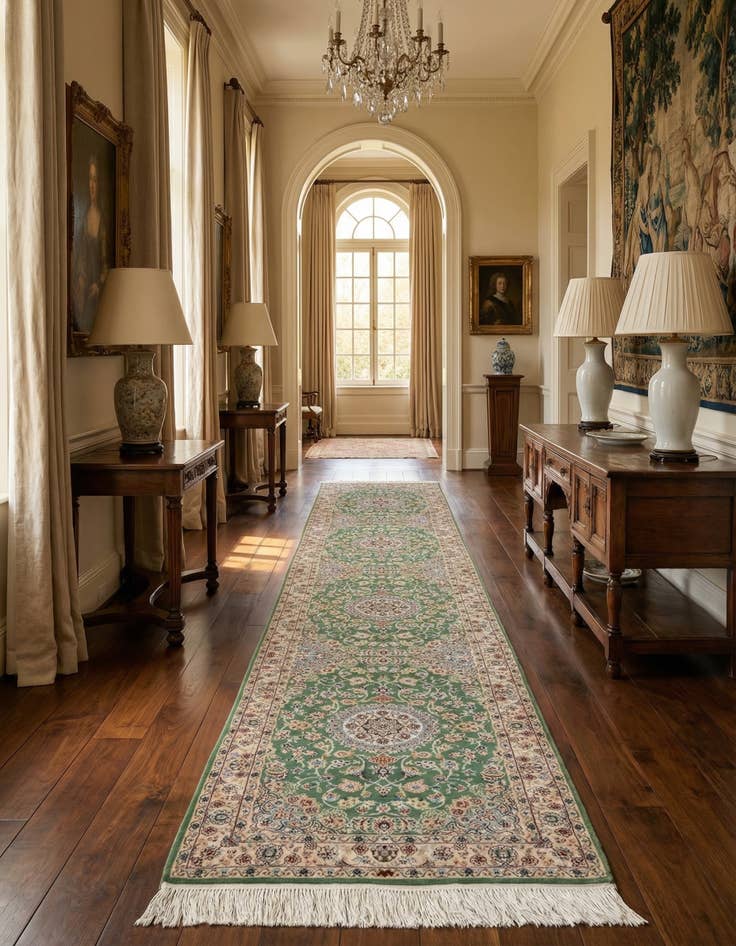 Detail image of 2' 9 x 13' 3 Nain Runner Rug