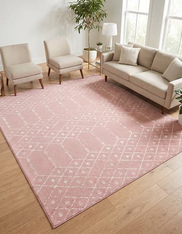 10' x 10' Paxon Trellis Square Rug