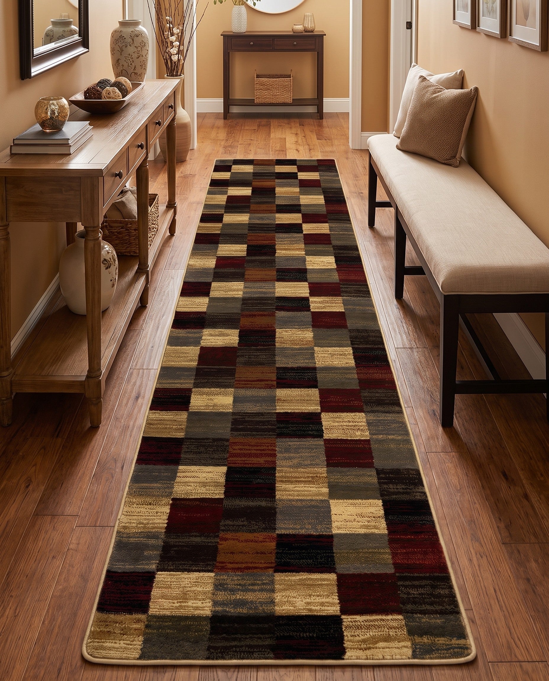 2' 7 x 10' Coffee Shop Runner Rug