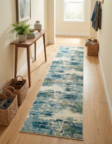 2' 7 x 12' Washable Spectrum Runner Rug