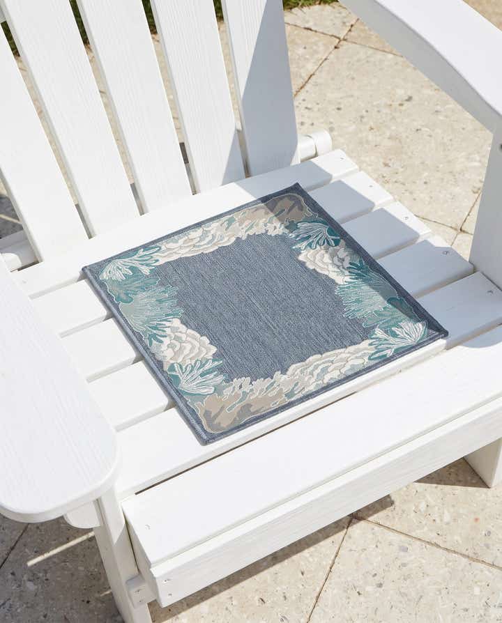 40cm x 40cm Fácil de limpiar Coastal Alfombra Comprar todos los estilos Sample