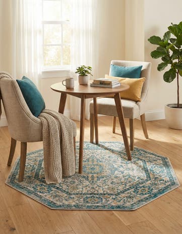 4' x 4' Lola Octagon Rug