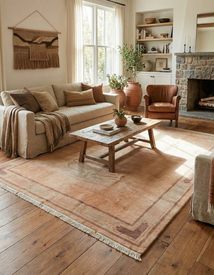 Detail image of 8' 4 x 10' 3  Hand Knotted Tibet Wool Rug