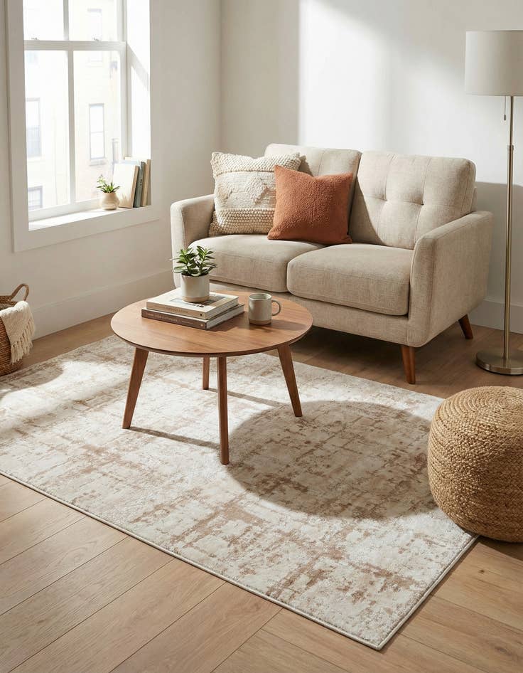 Detail image of Jill Zarin 4' x 6' Uptown Lexington Avenue Rug