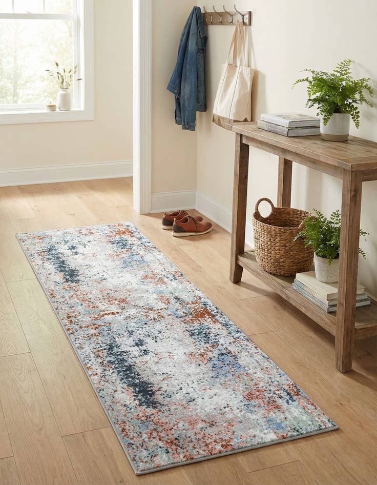 Detail image of 2' x 6' Kamala Washable Runner Rug