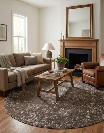 7' x 7' Monte Carlo Round Rug
