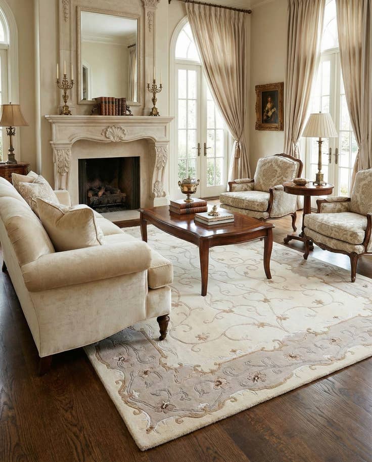 Detail image of 5' 7 x 8' Darya Rug