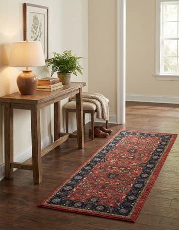 Classic Red Medina Runner Rug