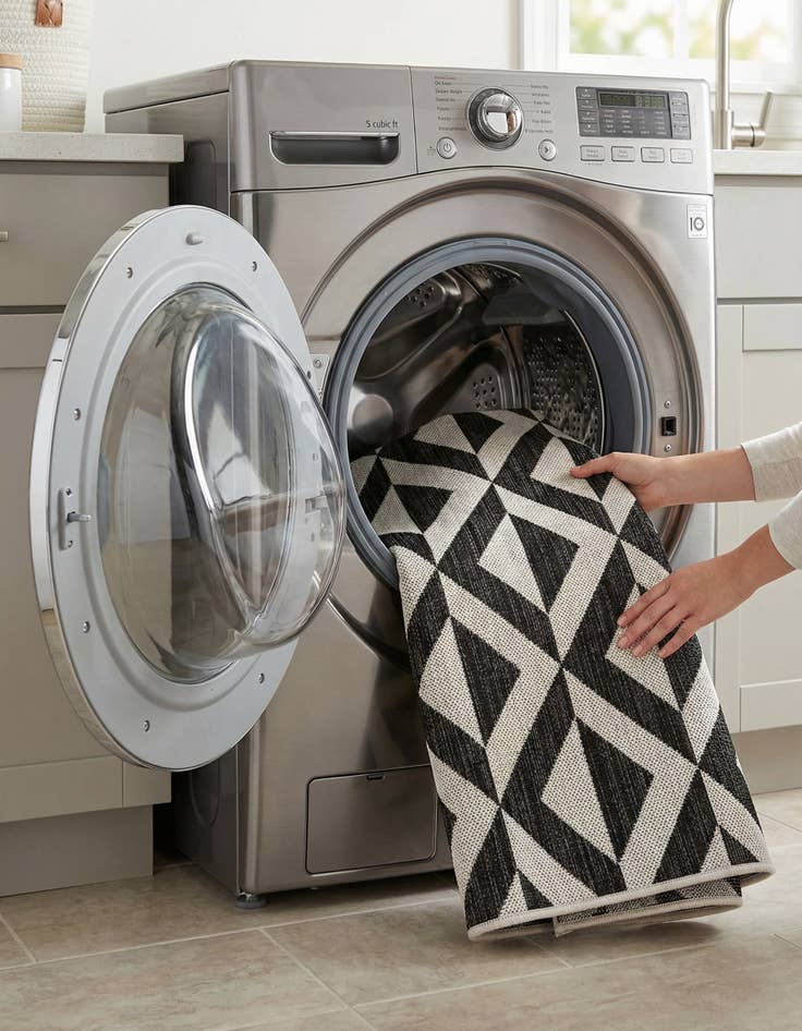 Detail image of 2' x 5' 3  Washable Jill Zarin Napa Indoor / Outdoor Runner Rug