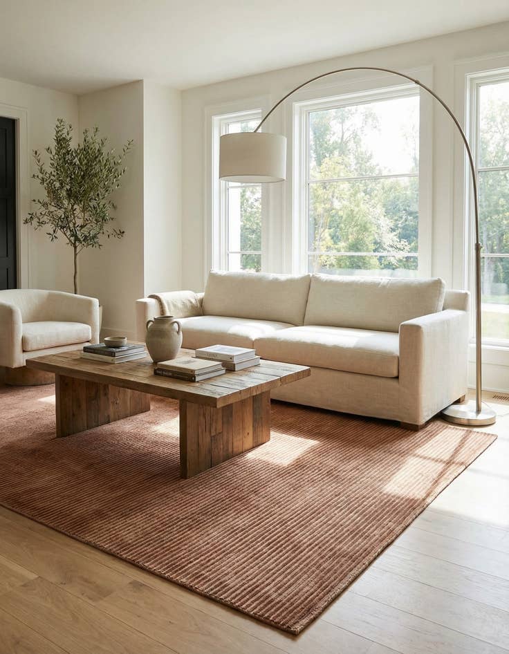 Detail image of 4' 11 x 6' 9  Hand Knotted Darya Wool Rug