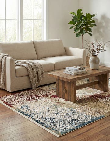 5' 3 x 8' Nain Design Rug