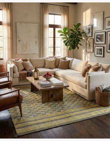 8' 10 x 12' Hand Knotted Moroccan Wool Rug