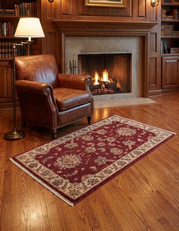 3' x 5' 3 Hand Knotted Ziegler Rug