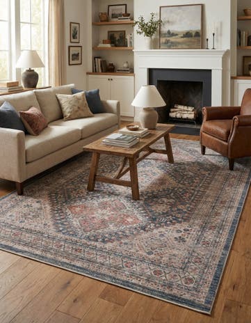Blue Noble Rug