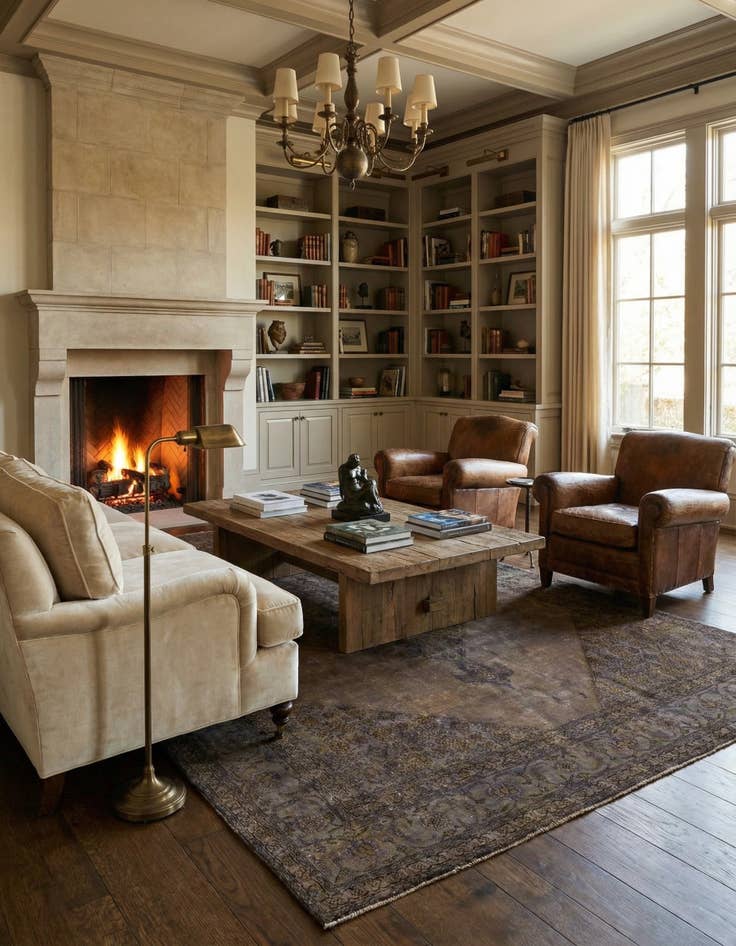 Detail image of 9' 9 x 12' 8  Hand Knotted Ultra Vintage Persian Wool Rug