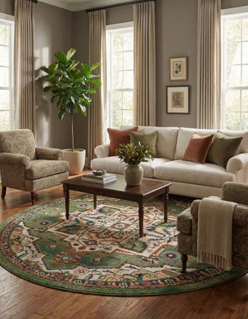 8' x 8' Isabella Round Rug