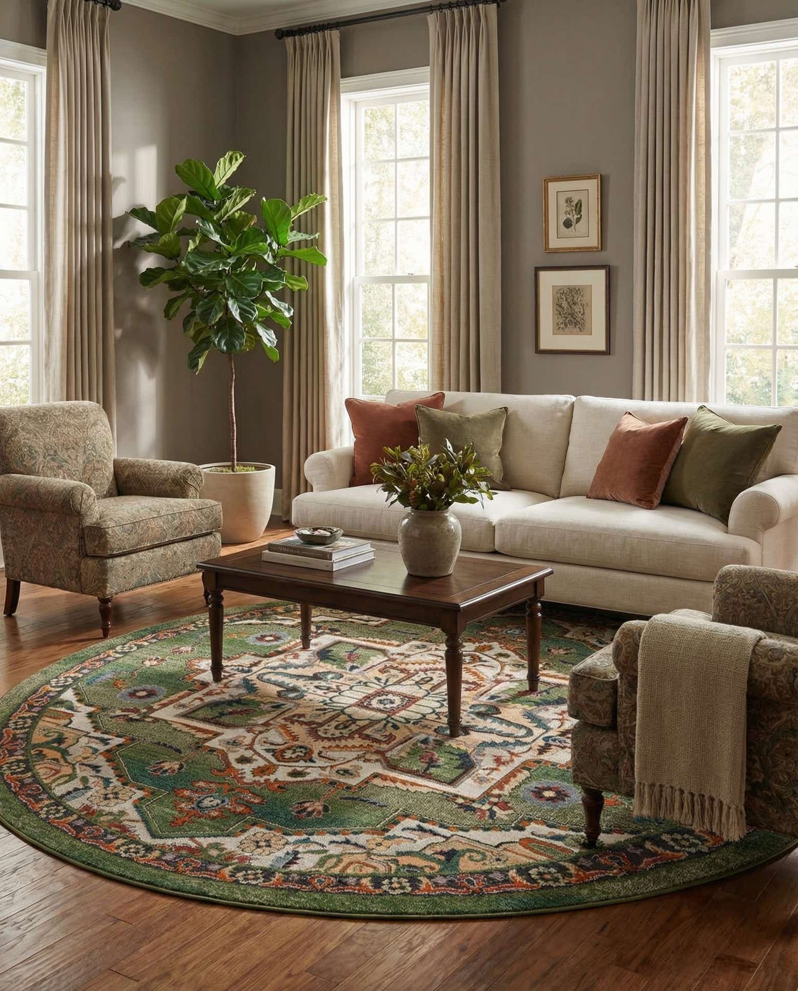8' x 8' Isabella Round Rug