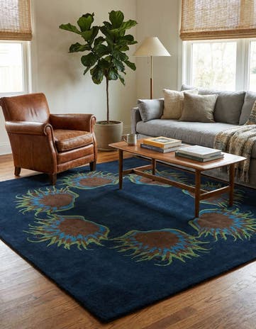 7' 5 x 7' 5 Agra Square Rug