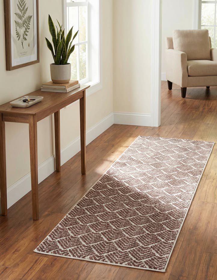 2' x 6' Eco Trellis Runner Rug