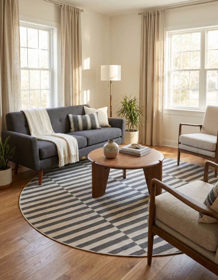 Detail image of 8' x 8' Tribeca Round Rug