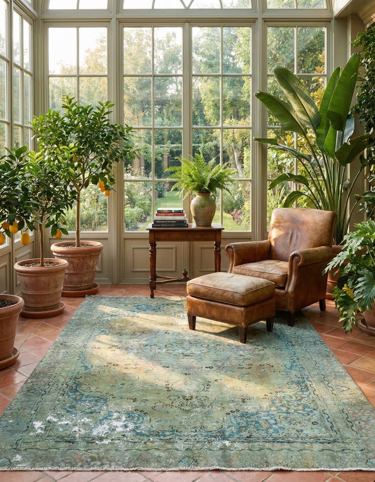 Detail image of 5' 7 x 8' 10 Vintage Rug