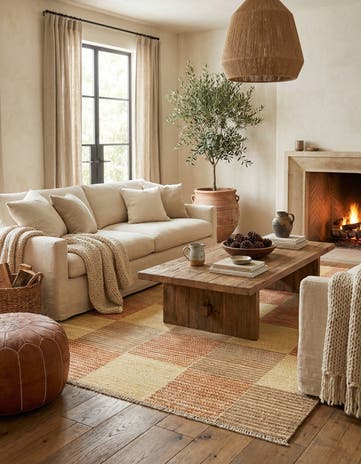 4' 4 x 6' 6 Juma Wool Rug