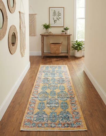 Yellow Lola Runner Rug
