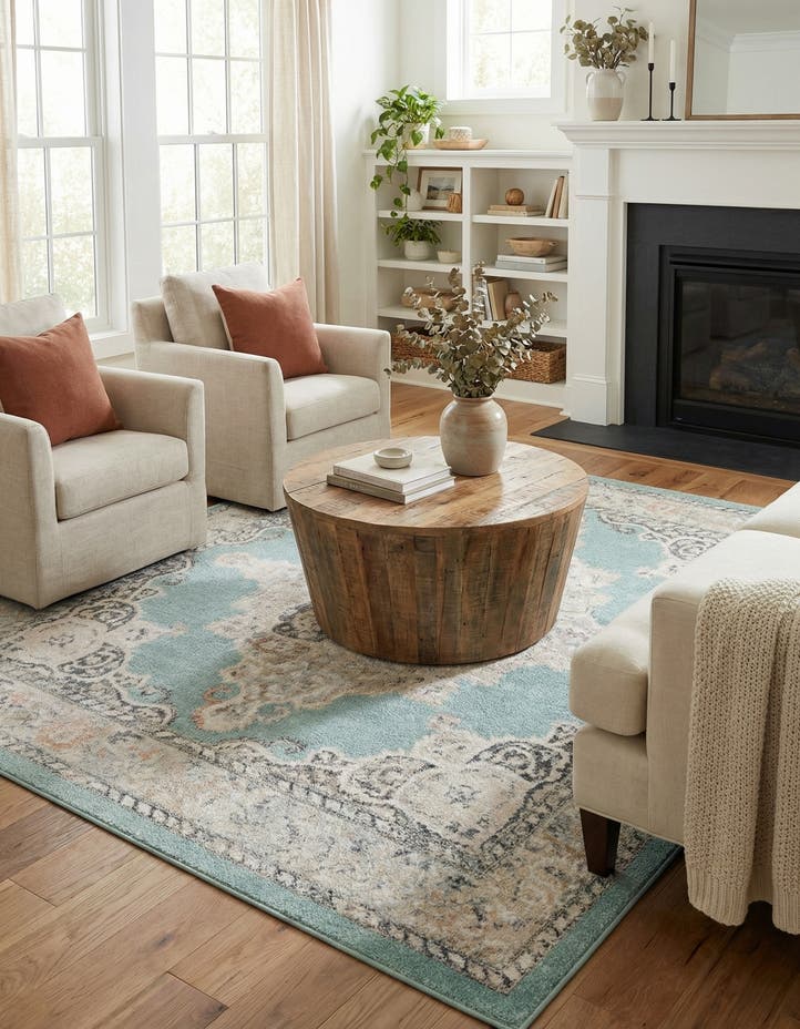 7' 10 x 7' 10 Parker Square Rug